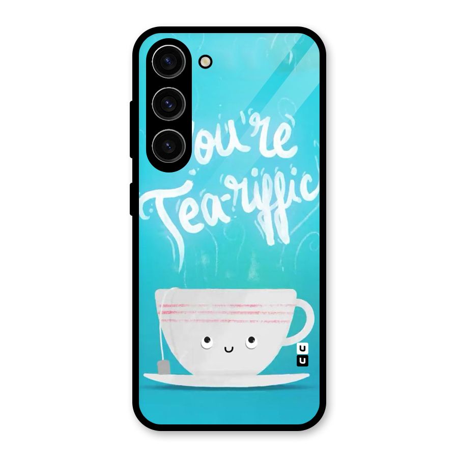 Tea-rific Glass Back Case for Galaxy S23