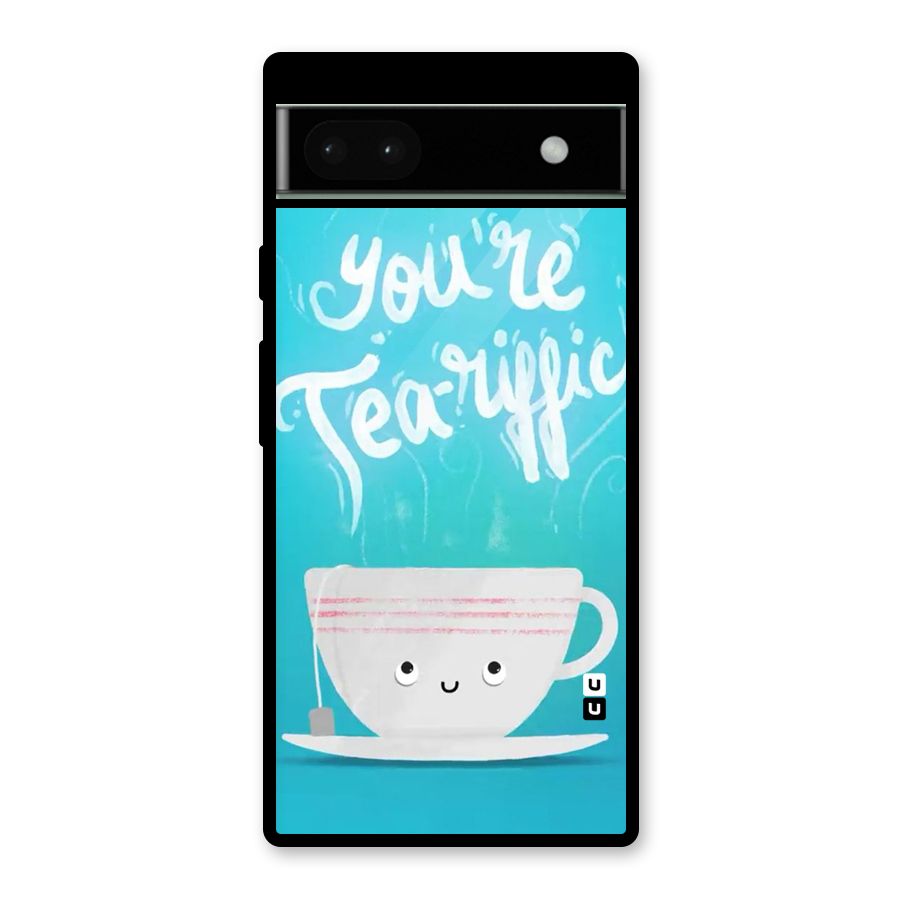 Tea-rific Glass Back Case for Google Pixel 6a