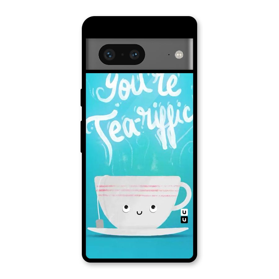 Tea-rific Glass Back Case for Google Pixel 7