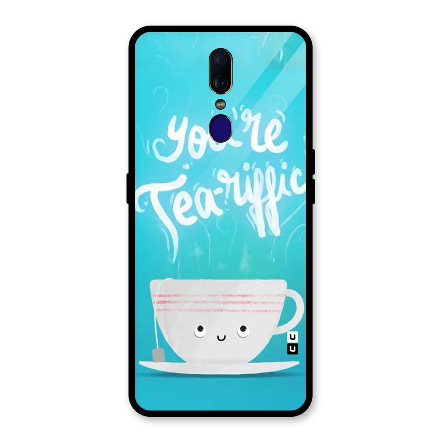 Tea-rific Glass Back Case for Oppo F11