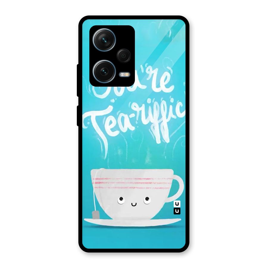 Tea-rific Glass Back Case for Redmi Note 12 Pro Plus 5G