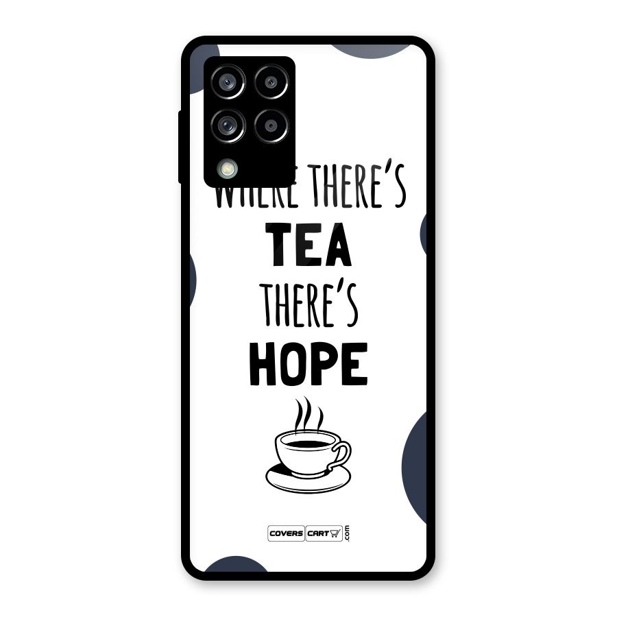 Tea Hope Glass Back Case for Galaxy M53 5G
