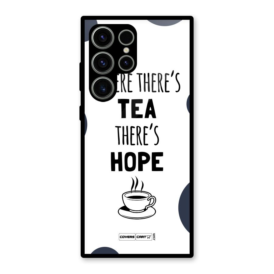 Tea Hope Glass Back Case for Galaxy S23 Ultra