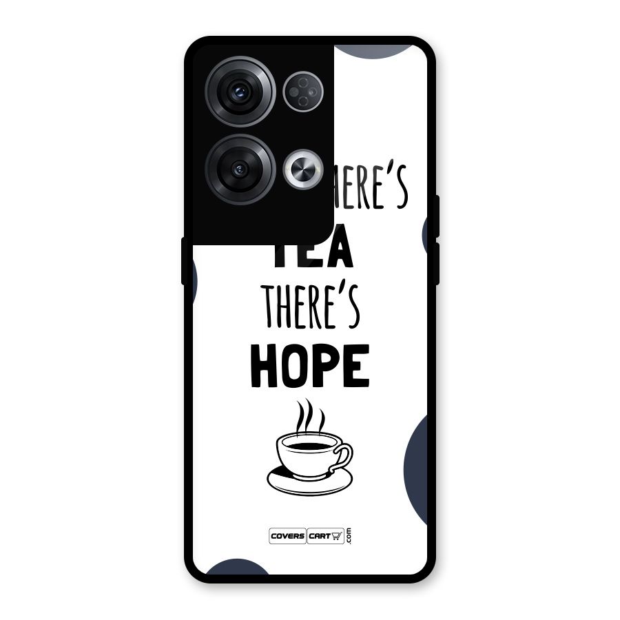 Tea Hope Glass Back Case for Oppo Reno8 Pro 5G