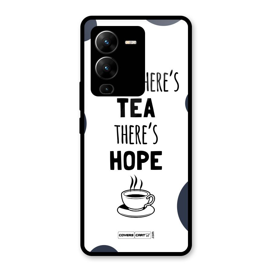 Tea Hope Glass Back Case for Vivo V25 Pro