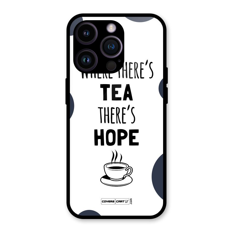 Tea Hope Glass Back Case for iPhone 14 Pro