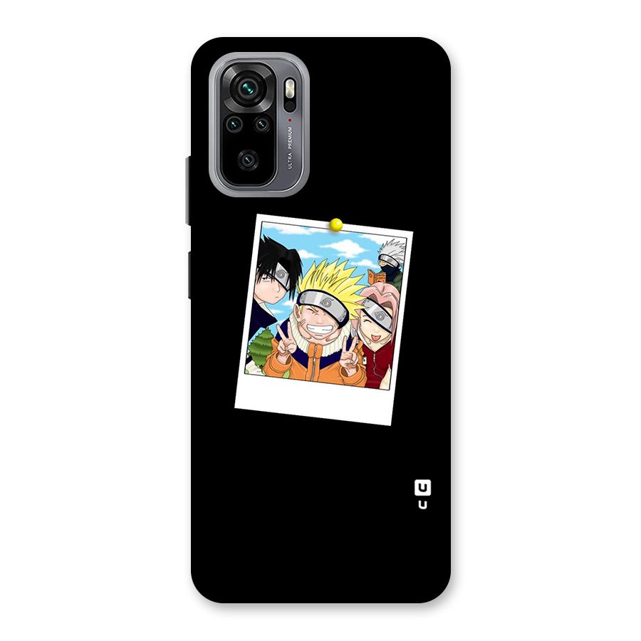 Team Kakashi Cute Back Case for Redmi Note 10