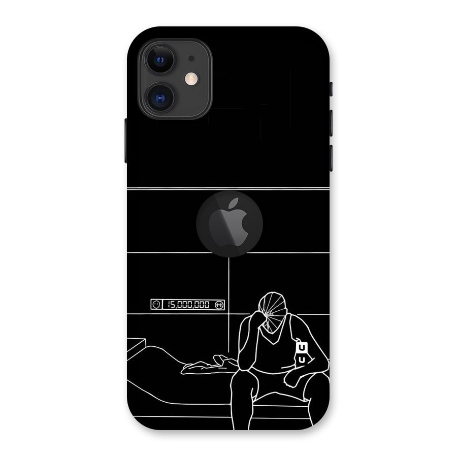 Teen Merits Back Case for iPhone 11 Logo Cut
