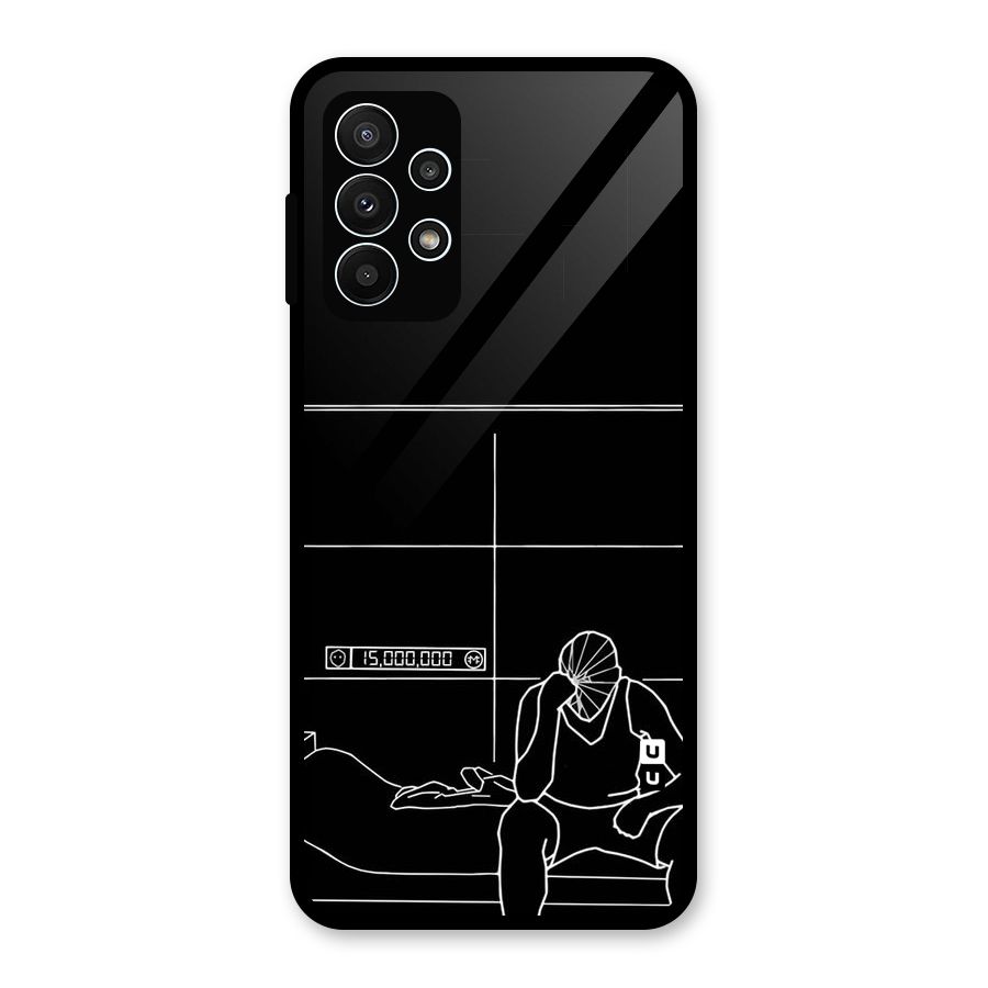 Teen Merits Glass Back Case for Galaxy A23