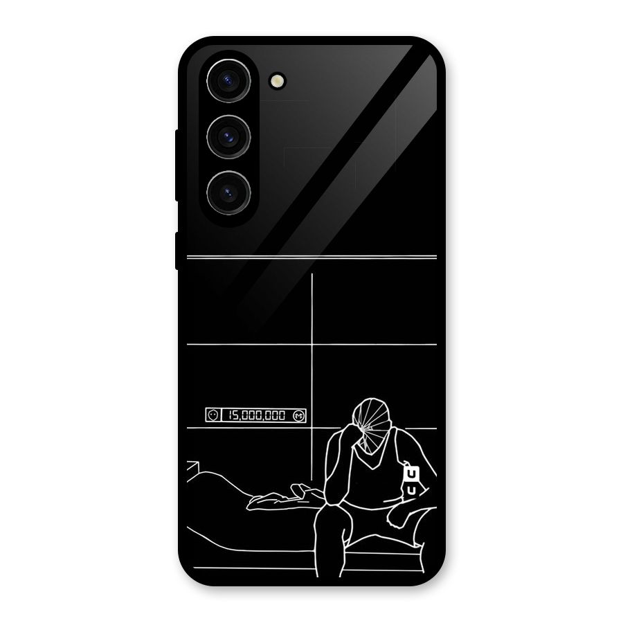 Teen Merits Glass Back Case for Galaxy S23 Plus