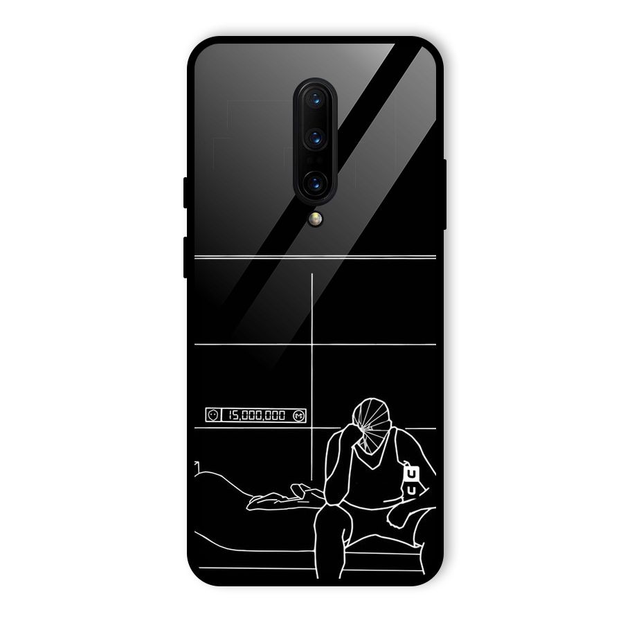 Teen Merits Glass Back Case for OnePlus 7 Pro