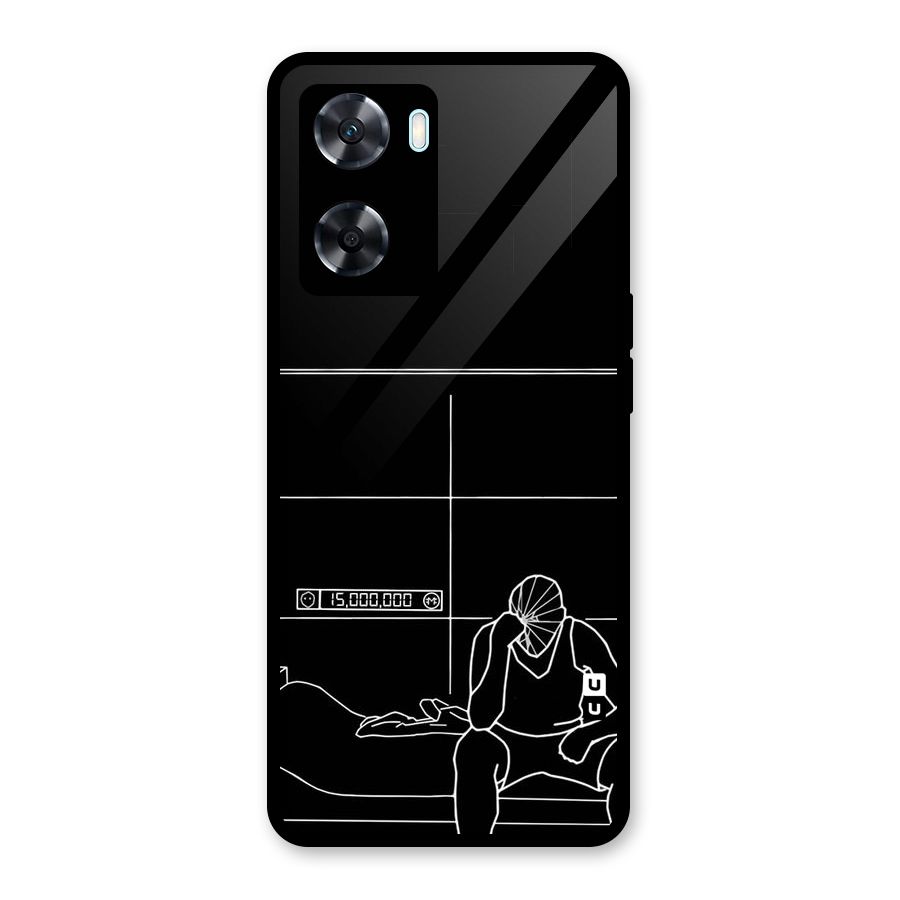 Teen Merits Glass Back Case for Oppo A77