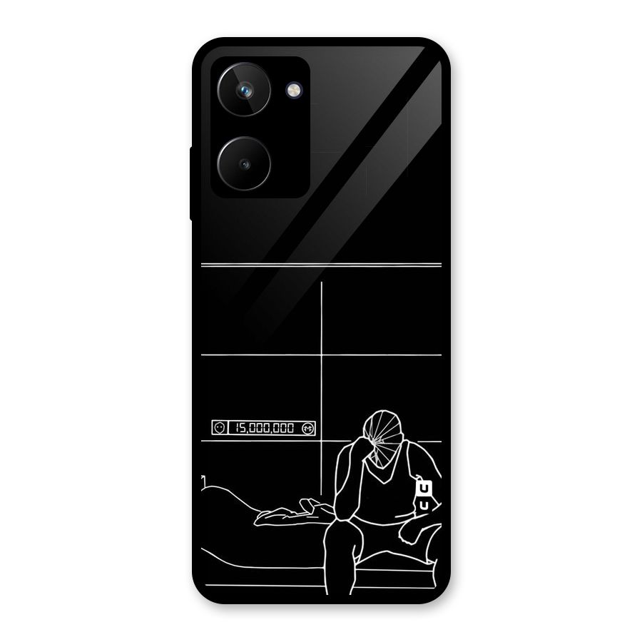 Teen Merits Glass Back Case for Realme 10