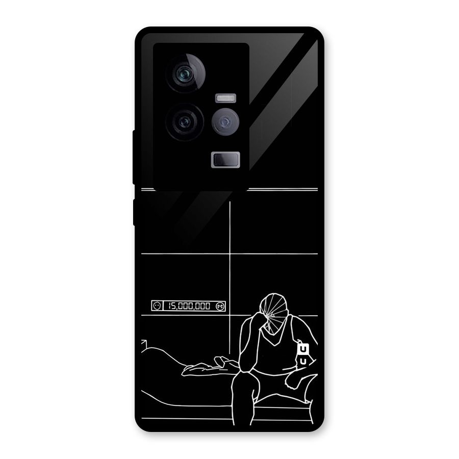 Teen Merits Glass Back Case for Vivo iQOO 11 5G