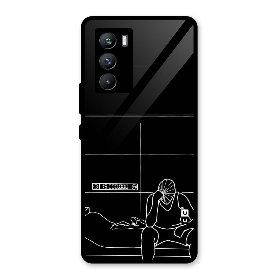 Teen Merits Glass Back Case for Vivo iQOO 9 SE