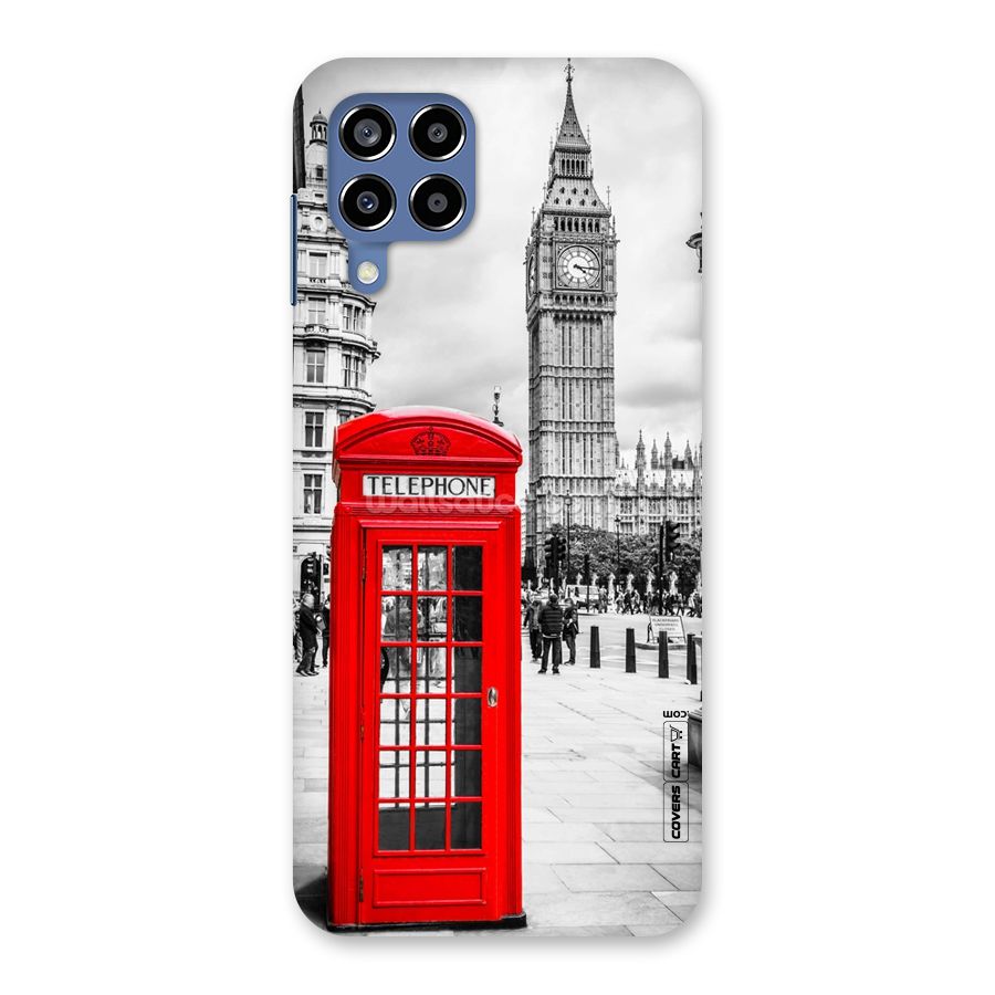 Telephone Booth Back Case for Galaxy M53 5G