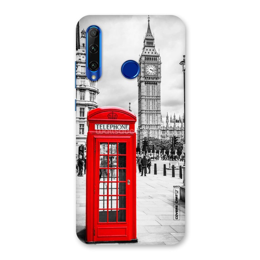 Telephone Booth Back Case for Honor 20i
