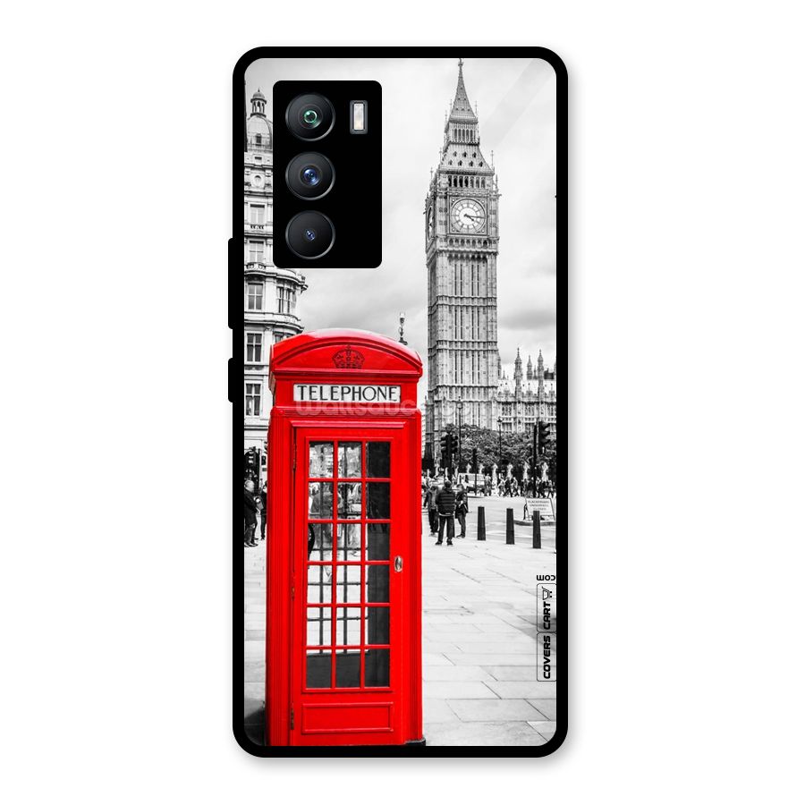 Telephone Booth Glass Back Case for Vivo iQOO 9 SE
