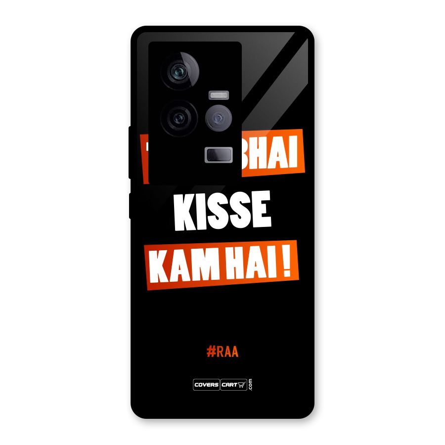 Tera Bhai Kisse Kam Hai Glass Back Case for Vivo iQOO 11 5G