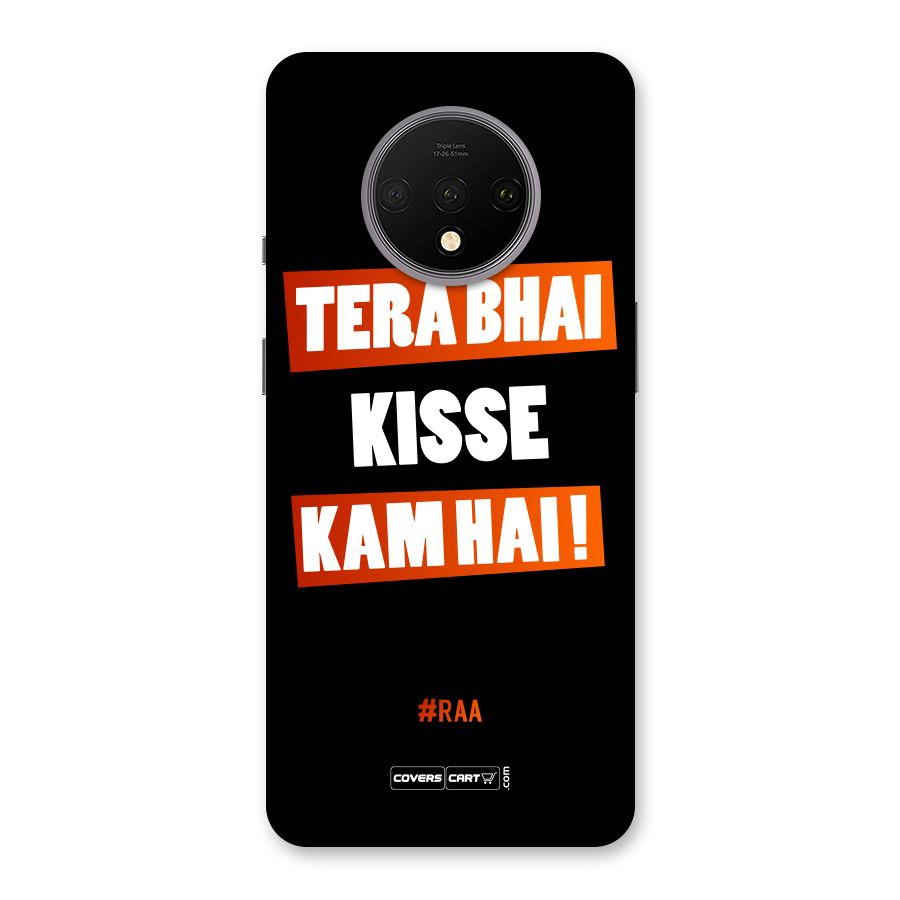 Tera Bhai Raftaar Back Case for OnePlus 7T