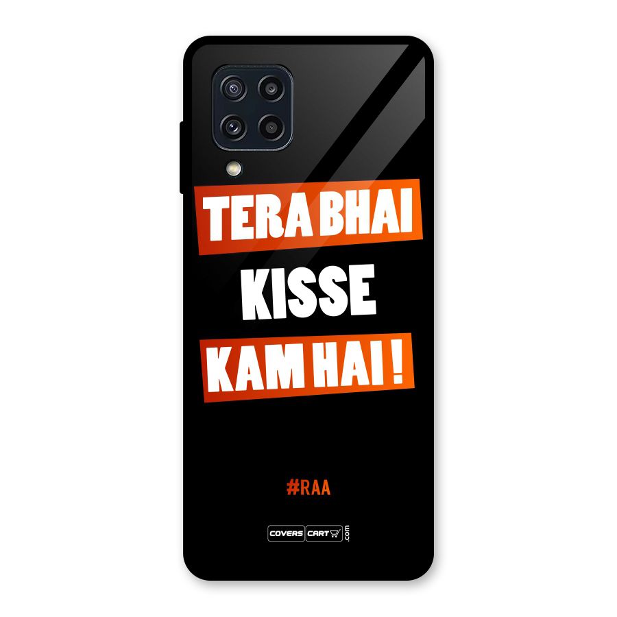 Tera Bhai Raftaar Glass Back Case for Galaxy M32