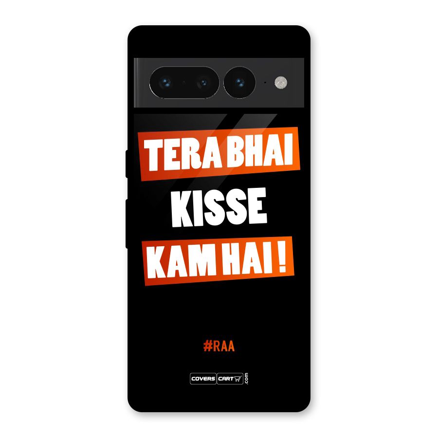 Tera Bhai Raftaar Glass Back Case for Google Pixel 7 Pro