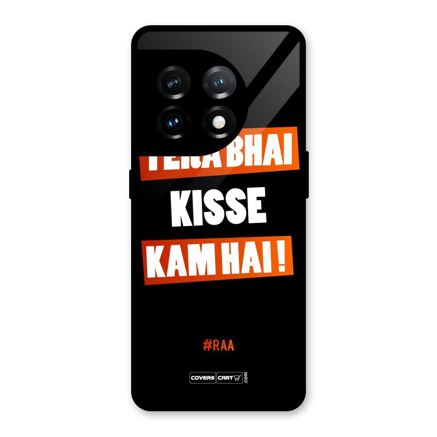 Tera Bhai Raftaar Glass Back Case for OnePlus 11