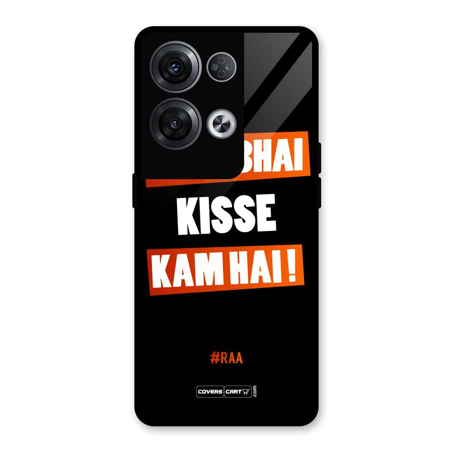 Tera Bhai Raftaar Glass Back Case for Oppo Reno8 Pro 5G