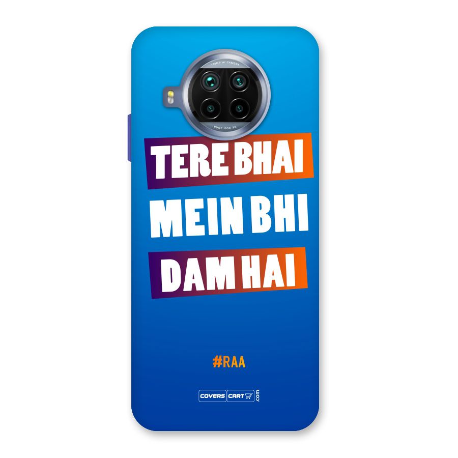 Tere Bhai Me Bhi Dam Hai Back Case for Mi 10i