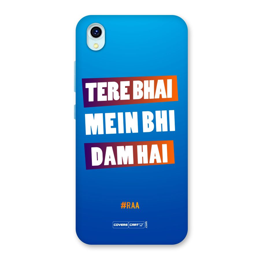 Tere Bhai Me Bhi Dam Hai Back Case for Vivo Y1s