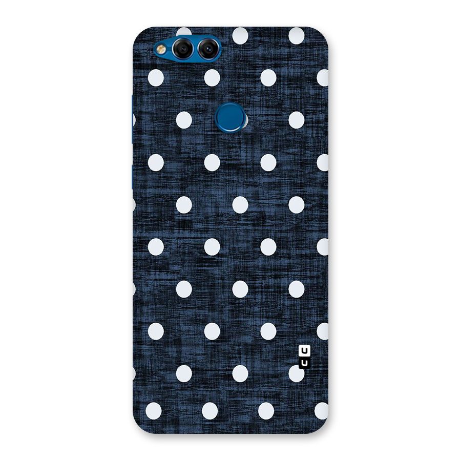 Textured Dots Back Case for Honor 7X