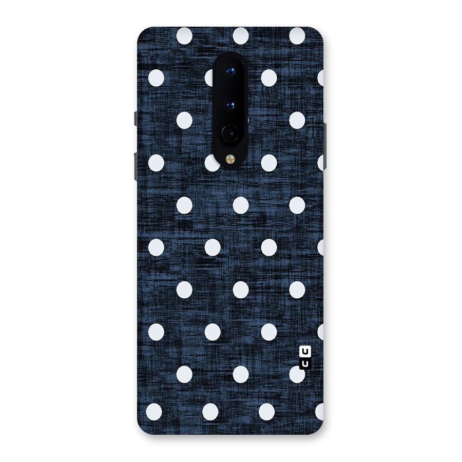 Textured Dots Back Case for OnePlus 8