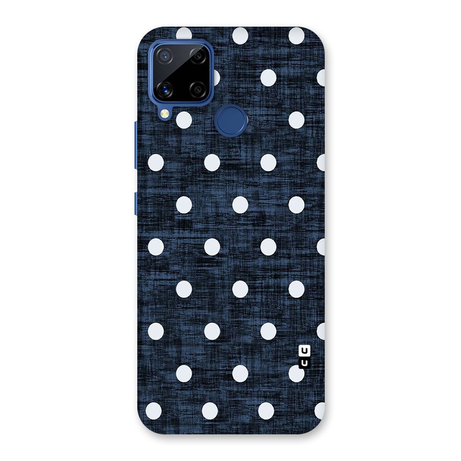 Textured Dots Back Case for Realme C15