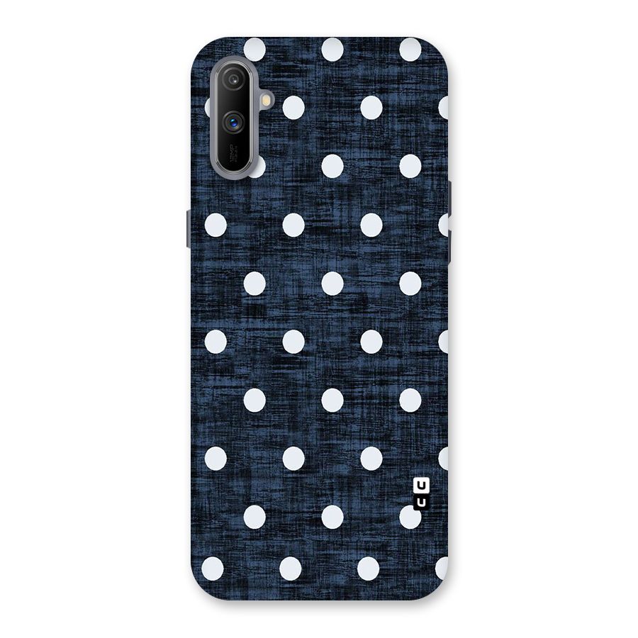 Textured Dots Back Case for Realme C3