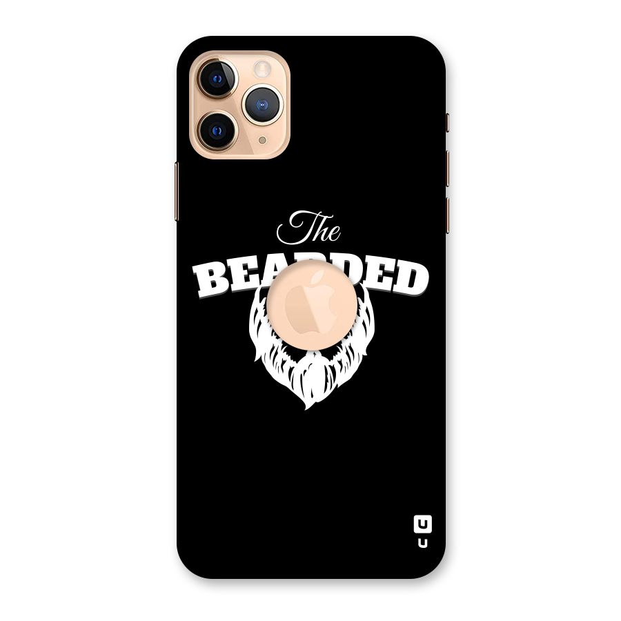 The Bearded Man Back Case for iPhone 11 Pro Max Logo Cut