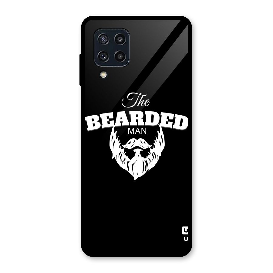 The Bearded Man Glass Back Case for Galaxy M32