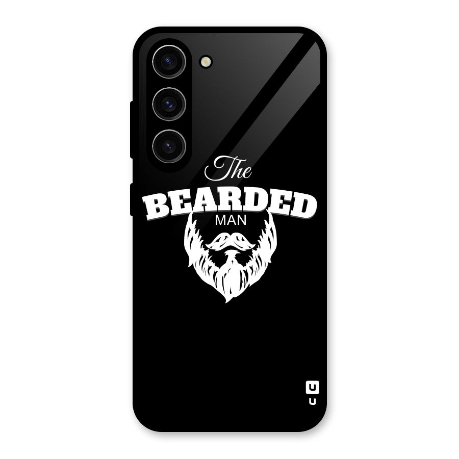 The Bearded Man Glass Back Case for Galaxy S23