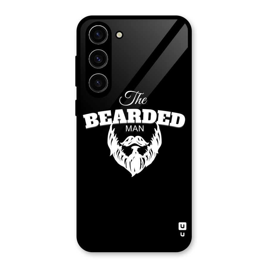 The Bearded Man Glass Back Case for Galaxy S23 Plus
