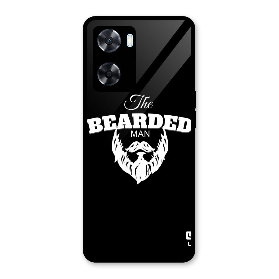 The Bearded Man Glass Back Case for Oppo A77