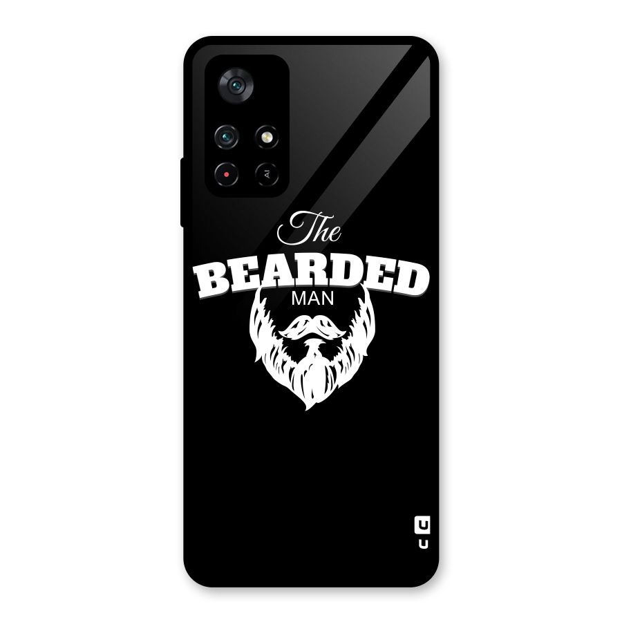 The Bearded Man Glass Back Case for Poco M4 Pro 5G
