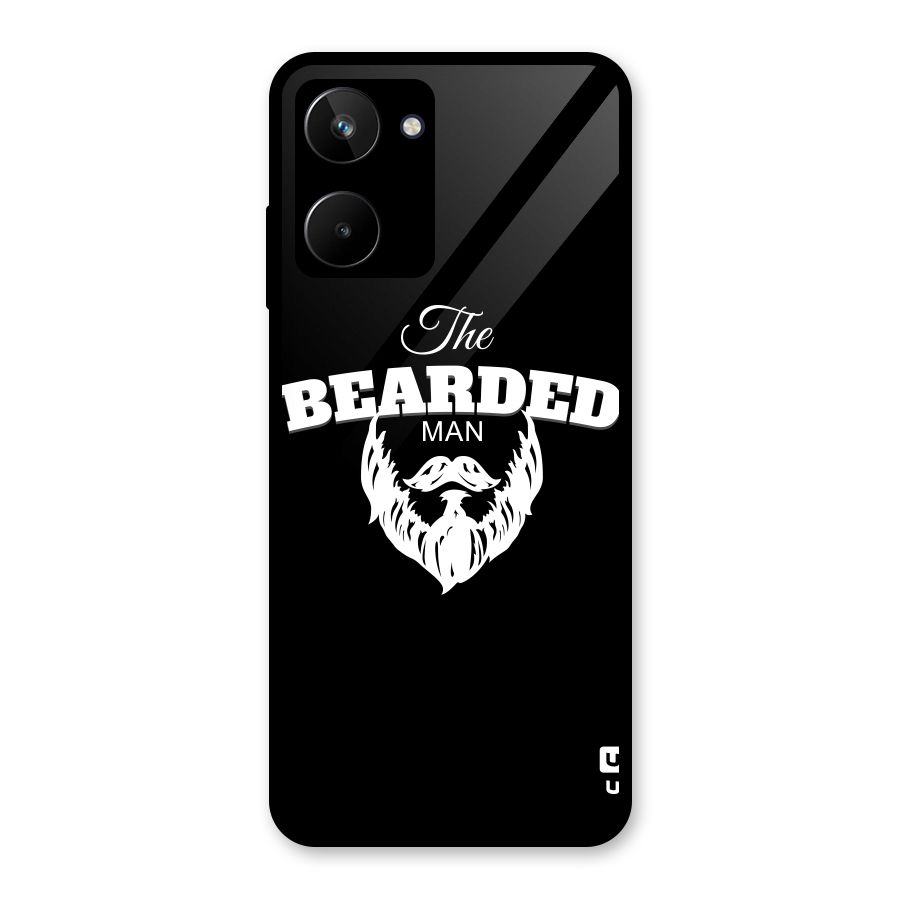 The Bearded Man Glass Back Case for Realme 10