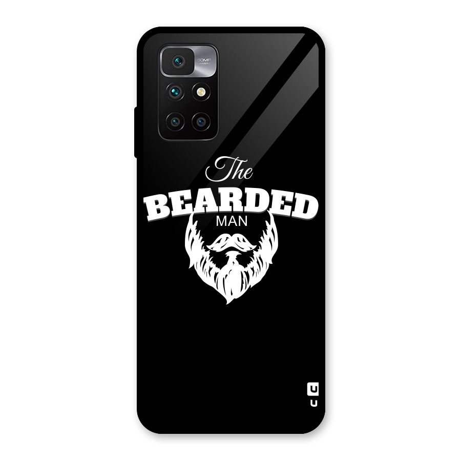 The Bearded Man Glass Back Case for Redmi 10 Prime