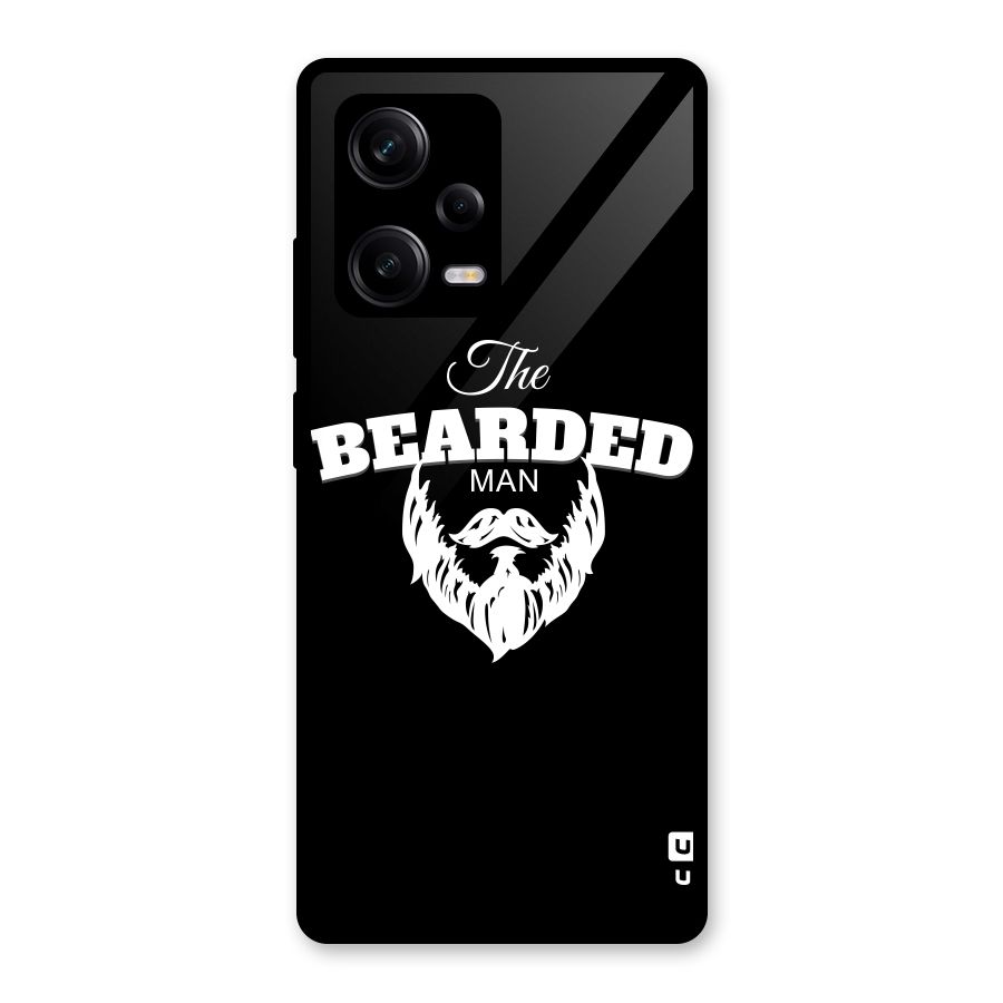 The Bearded Man Glass Back Case for Redmi Note 12 Pro