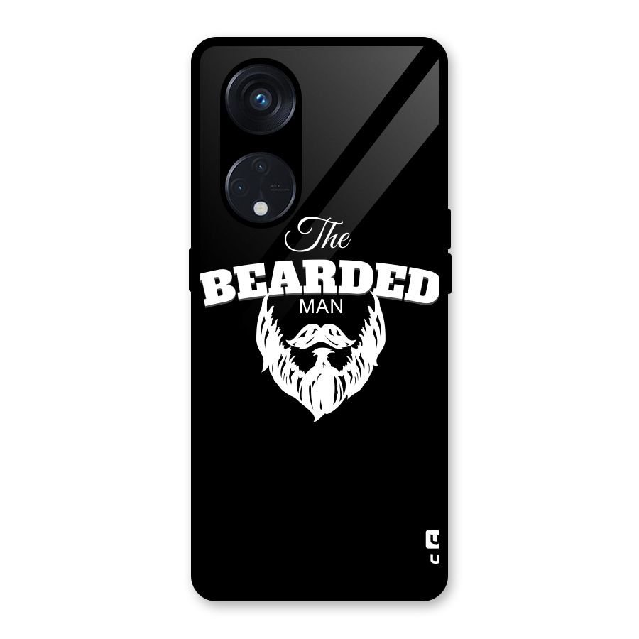 The Bearded Man Glass Back Case for Reno8 T 5G