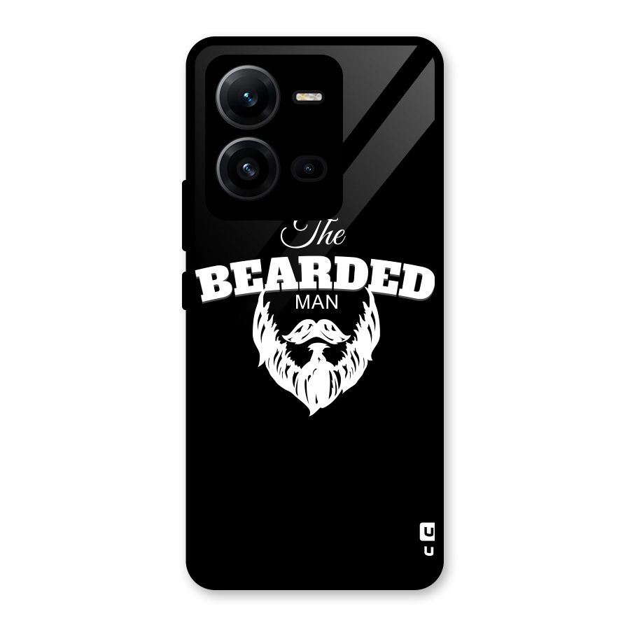 The Bearded Man Glass Back Case for Vivo V25