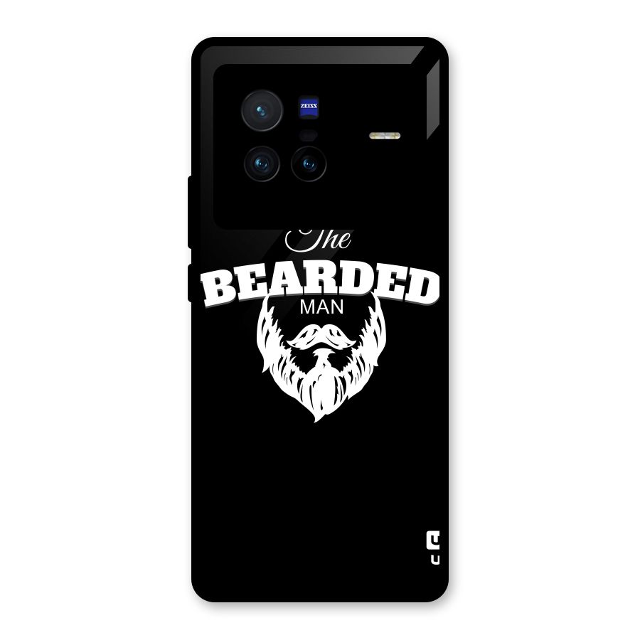 The Bearded Man Glass Back Case for Vivo X80