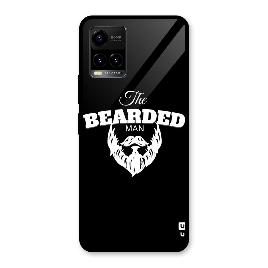 The Bearded Man Glass Back Case for Vivo Y21T