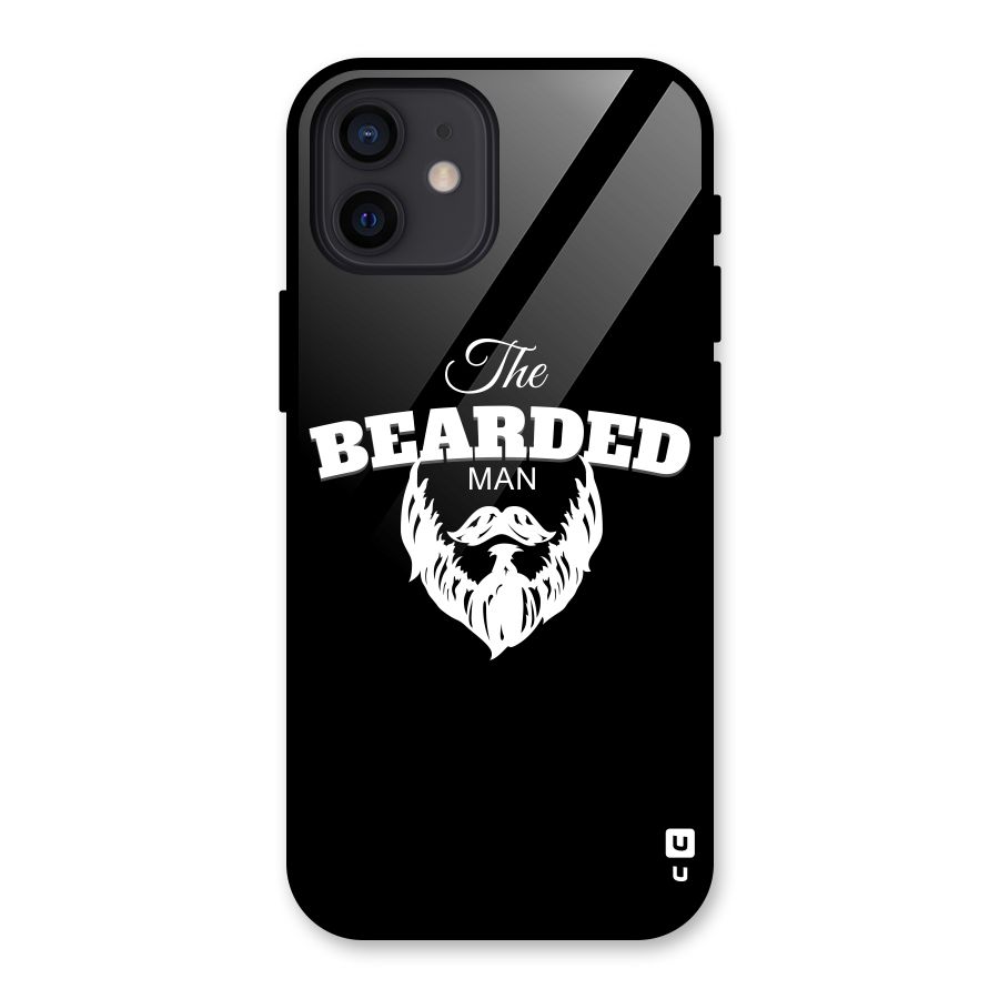 The Bearded Man Glass Back Case for iPhone 12