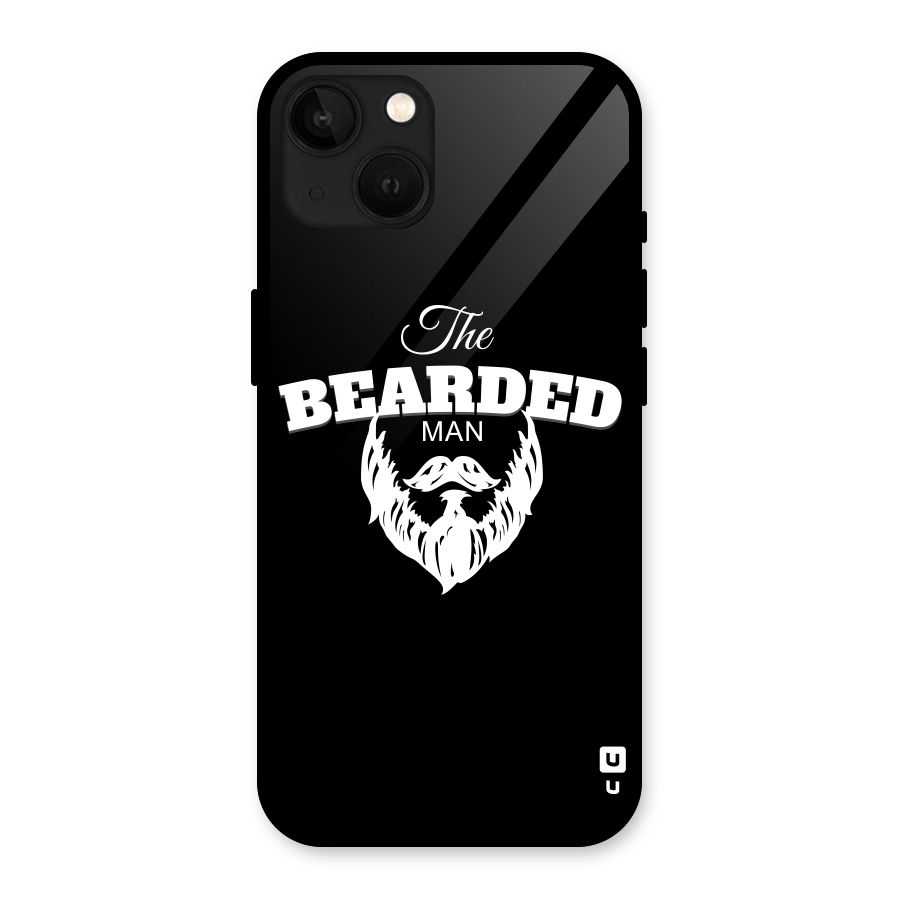 The Bearded Man Glass Back Case for iPhone 13