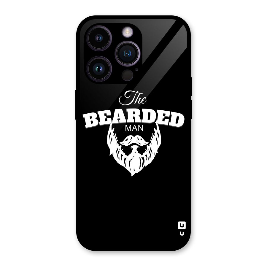 The Bearded Man Glass Back Case for iPhone 14 Pro